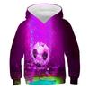 Boys Kids Winter 2023 Autumn Hoodie Long Sleeve 3d Print Football Girls Leisure Sweatshirt Daily Active Fashion Streetwear Sports