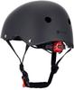 Kask Rowerowy Dla Dzieci Perfect Fit S 50-54 Cm Lekki Lampka Led Klipsy Magnetyczne Czarny