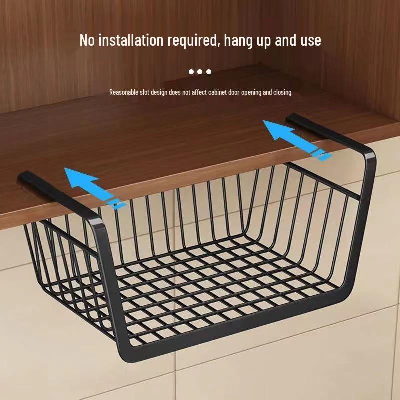 Wall-Mounted Kitchen Hanging Storage Basket