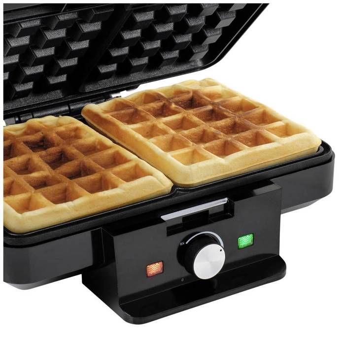 Tristar Gaufrier 1000 W 2 gaufres Noir