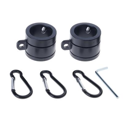 360 Rotating Flag Poles Rings with Bearing for 0.8-1.01inch Diameter Flagpoles Rustproof Spinner AntiTangle 2Pcs