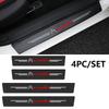 4Pcs Carbon Fiber Car Door Sill Plate Protectors Stickers For C1 C2 C3 C4 C5 C6 C8 Picasso Cactus Vts Aircross C-Elysee