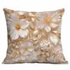 Spring and Summer 3D Floral Print Pillowcase Home Sofa Cushion Pillowcase