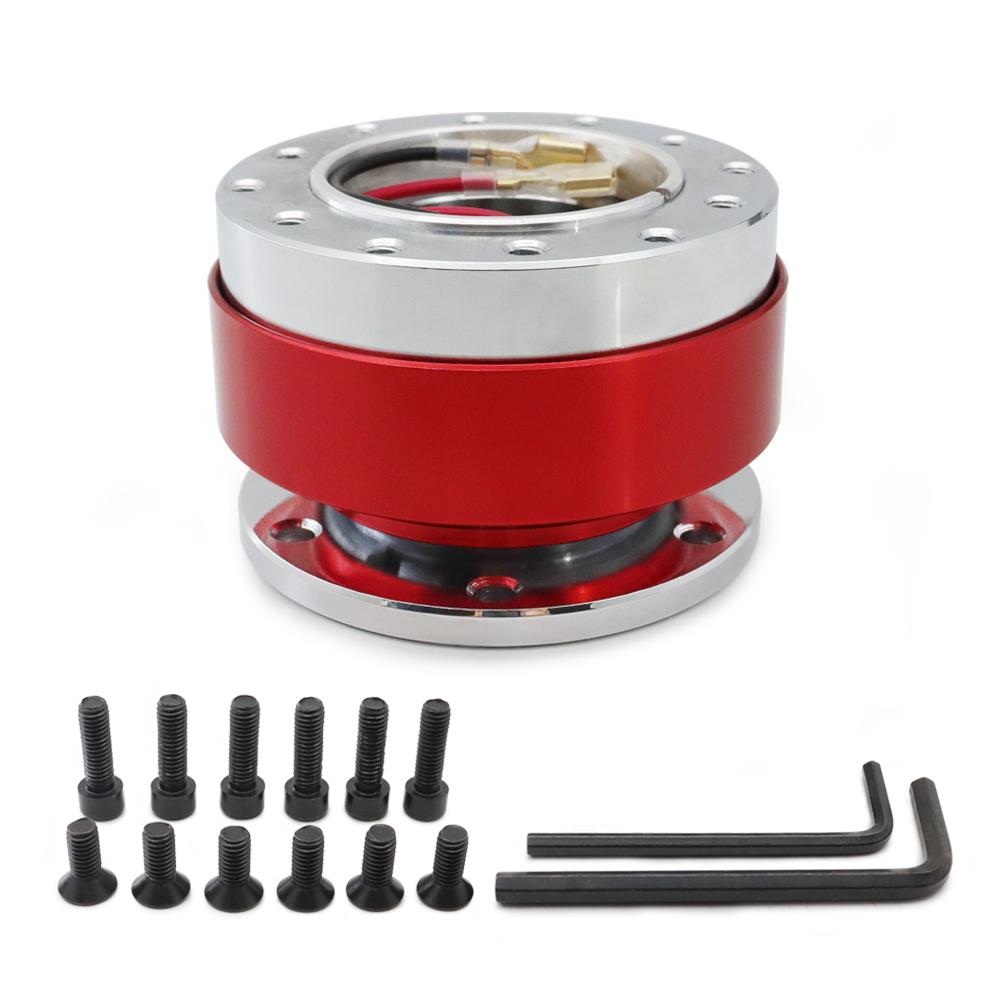 Universal Steering Wheel Snap Off Quick Release Hub Adapter Boss kit Car Accessories