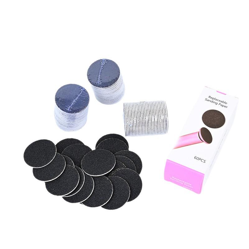 

Foot File Grinding Disc: Volcanic Stone & Sandpaper for Callus & Keratin Removal, Nail Art.