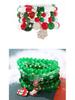 European & American Christmas Bracelet Set with Santa, Bell, & Snowflake Charms for Women
