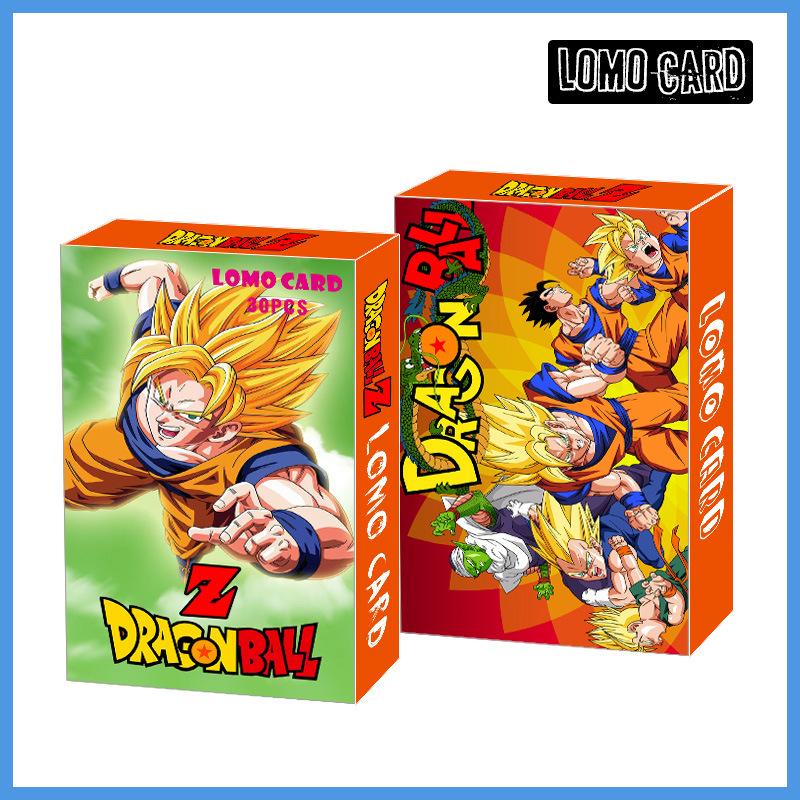 30 Cards Around The Anime Collection Super Sayajins Dragon Ball Z / Gt / Super Goku Lomo Card Boxed Children's Toy Gift