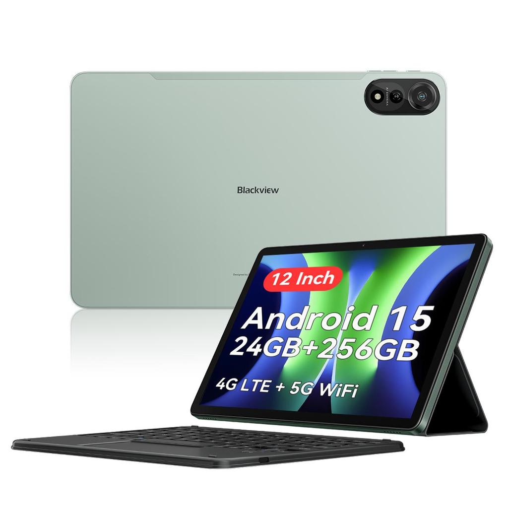 Buy Blackview Mega 2 Android 15 4G Tablet 12-inch 36GB 256GB