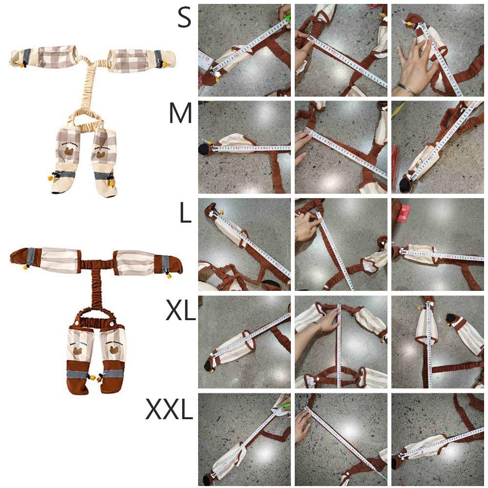 Full Leg Protection Dog Four-Legged Pants Reflective Stripe Dog Jumpsuit Shoes  Pet Strolling
