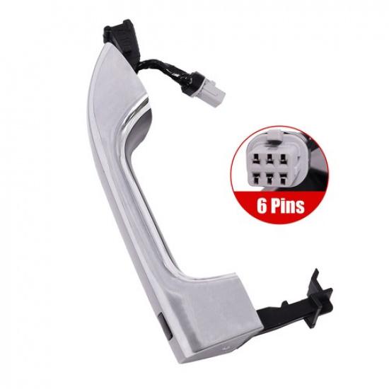 1 x Передняя Левая Наружная Ручка Двери Водителя Для 17-22 Kia Sportage 2.0 2.4L Хром