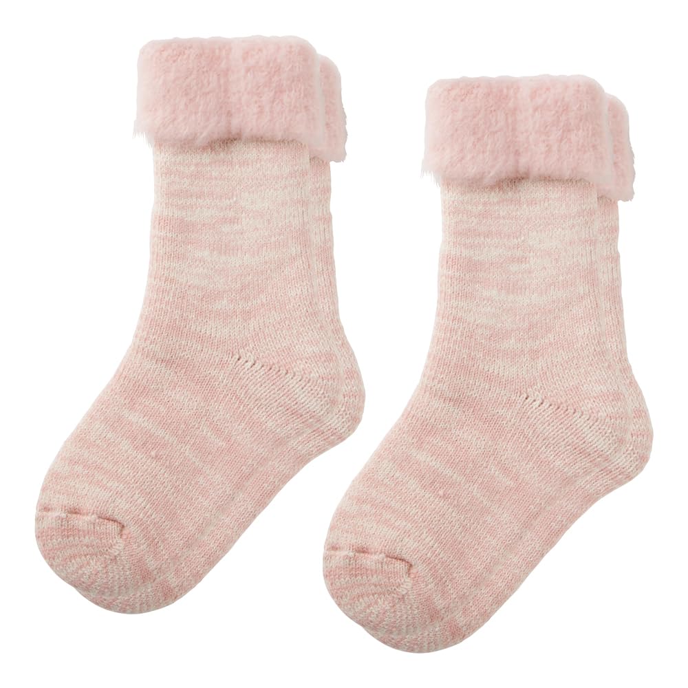 

Gunze Ultra Heat Warm Socks Wool Light Pink Women s (2-Pair Set), Blend, Brushed, Mid-Length,
