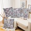 2D flat printing Floral & Butterfly Patterned Decorative Cushion Covers Polyester pillowcase, sofa decorative cushion cov