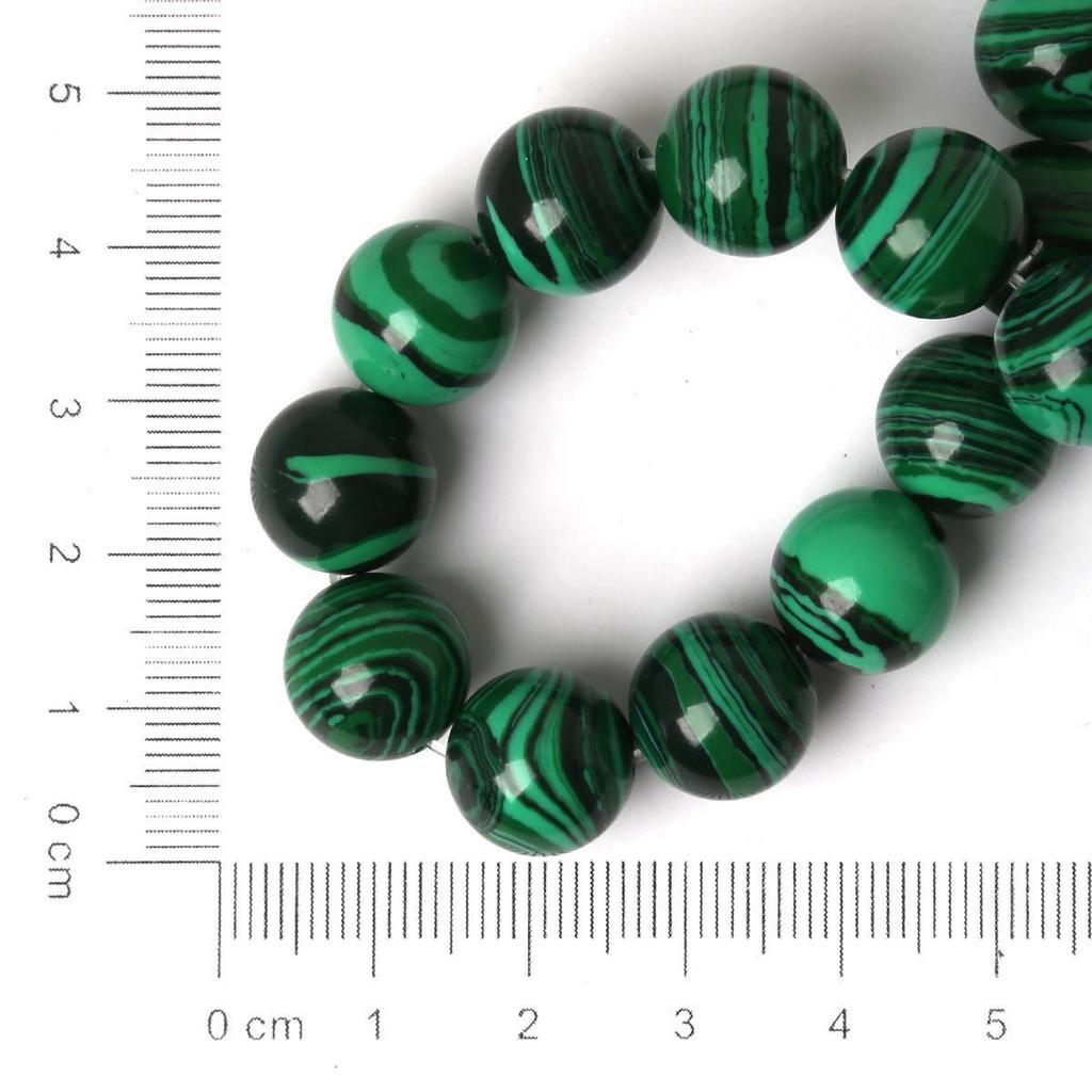 Malachite Round Beads Handmade DIY Bracelet & Necklace Jewelry Accessories