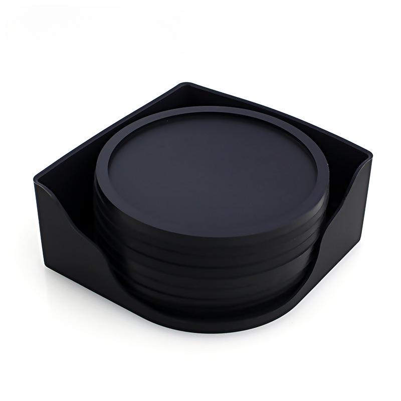 Set de subțire rotunde din silicon de 10 cm. Cutie de depozitare din silicon