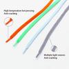 No Tie Shoe Laces Elastic Laces Sneakers Colorful Capsule Lock Shoelaces Without Ties Kids Adult 0.6cm Flat Shoelace for Shoes