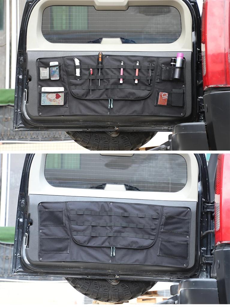 Für Hummer H3 2005 2006 2007 2008 2009 Auto Heckklappe Aufbewahrung Hängende Tasche Oxford-Stoff Innenraum Aufbewahrungszubehör