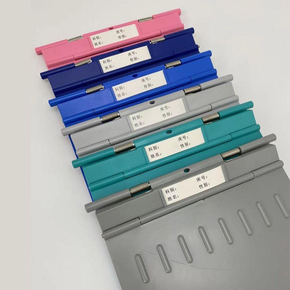 Colorful Clipboard Folder A4 Dental Case File Folder Folding File Folder  Office Supplies