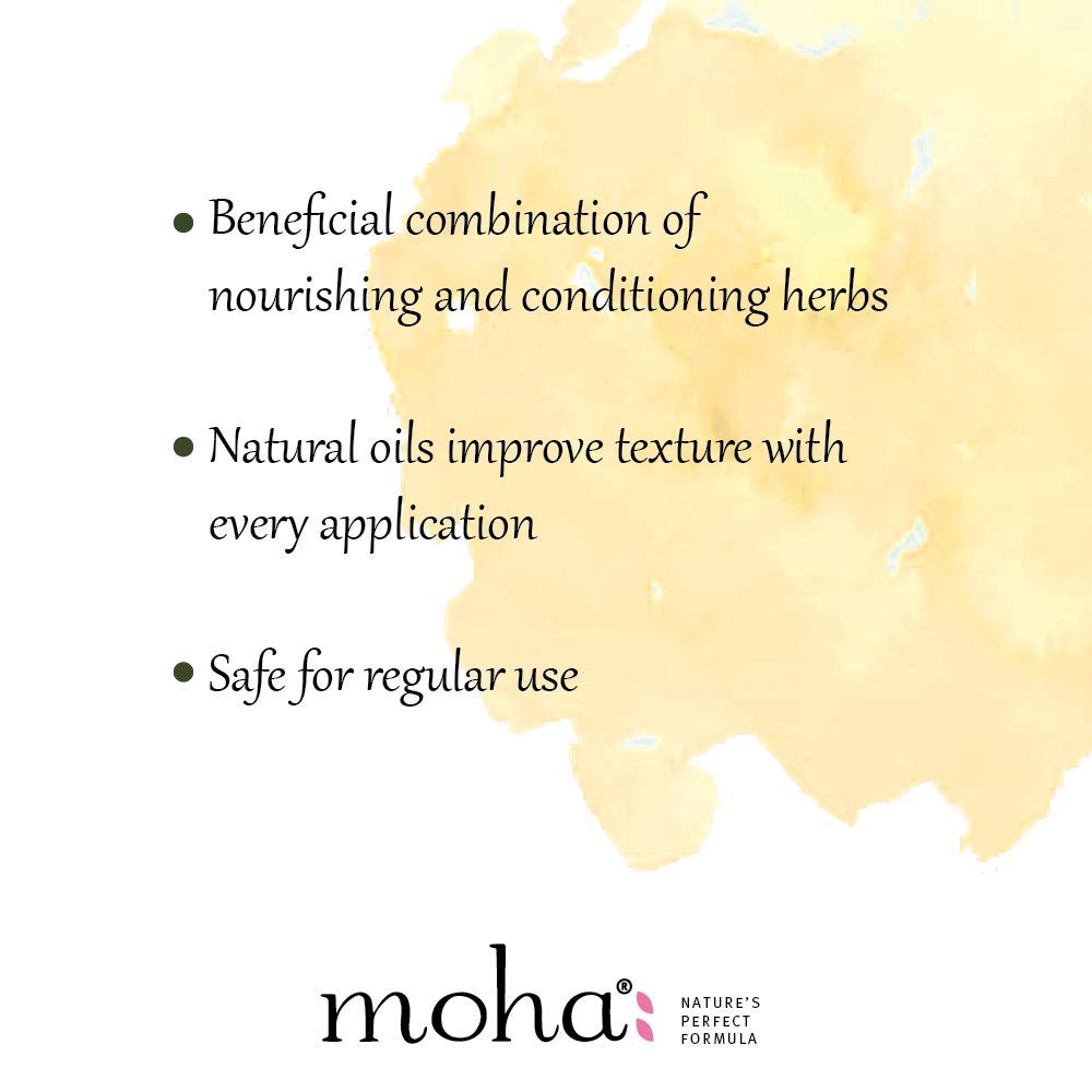 Moha Herbal Hair Conditioner 100ml Pack of 1 | Moisturizes, Adds Shine, Reduces Frizz for Silky, Smooth Hair