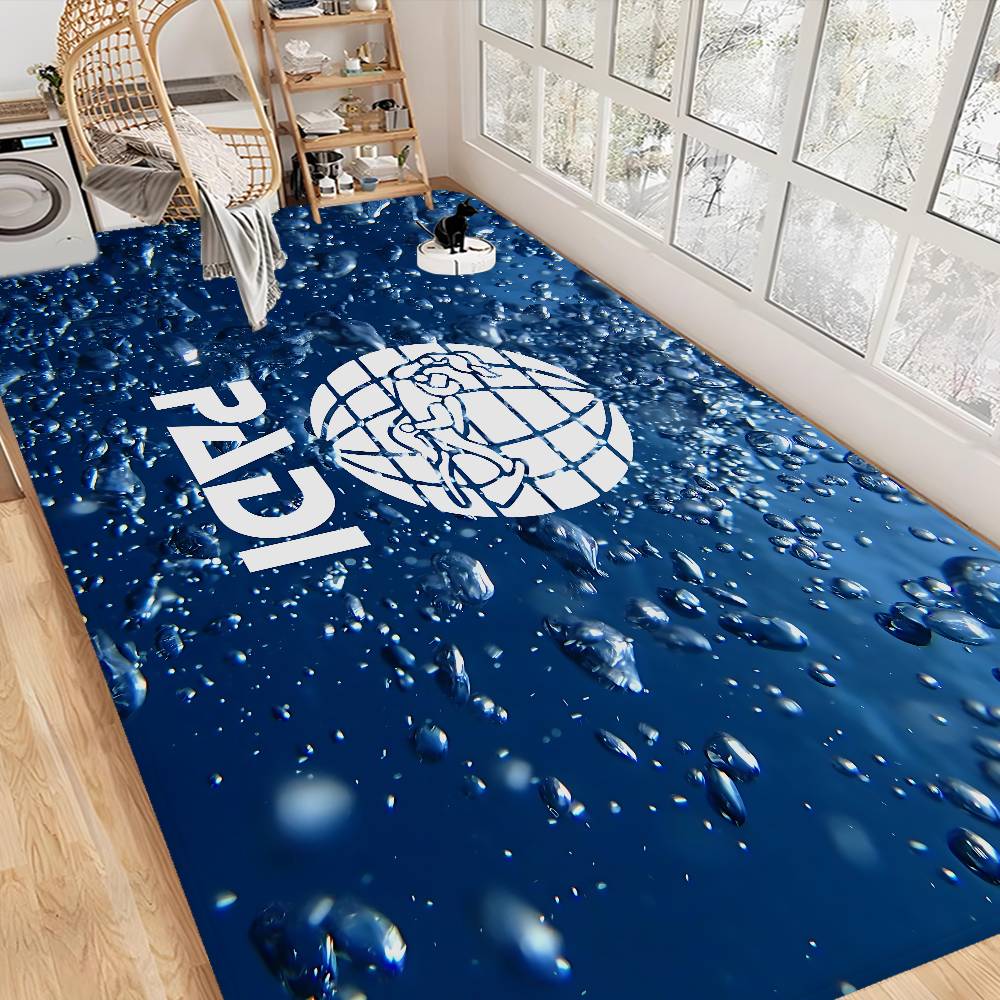 

P-PADI Entrance Door Mat Nordic Style Bedroom Living Room Doormat Home Balcony Anti-Slip Modern Home Decor 50x80cm