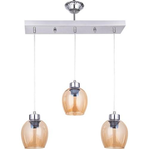 

Стамбульская люстра Sardunya 3-рядная желтая непрозрачная стеклянная подвесная люстра