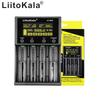 LiitoKala LII-M4S Charger: LCD Smart Capacity Tester for 18650/26650 Lithium Batteries