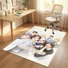 Personalized Crystal Velvet Carpet,Stray Kids Custom Printed Name, Plush Area Rug For Home Indoor Decor