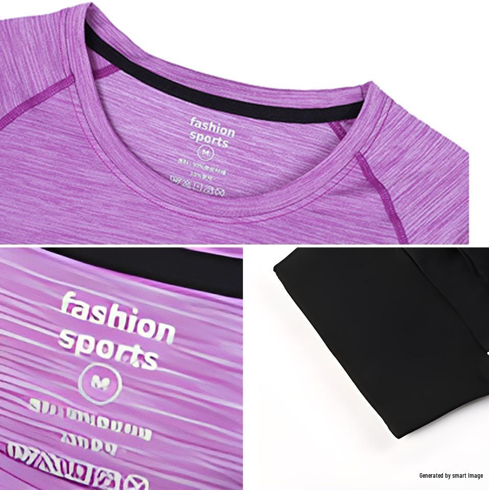 Dámská rychleschnoucí sportovní souprava Woodpecker - 2025 Ležérní dvoudílný set na běh a lezení pro podzim a jaro