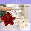 With Christmas Flower Glittering Design For Holiday Decoration Interior