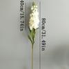 Artificial Hyacinth Green Leaves Violet Fake Silk Artificial Flowers Mariage Birthday Party Bridal Floral Home Decoration