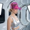 Adjustable Brim Water-Splashing Festival Hats UV Protection Waterproof PVC Water-Sprinkling Hats Transparent Sunscreen