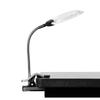 Pro Flexible Hands Free LED Magnifying Glass Desk Lamp Bright LED Illuminated Magnifier with Clamp for Reading