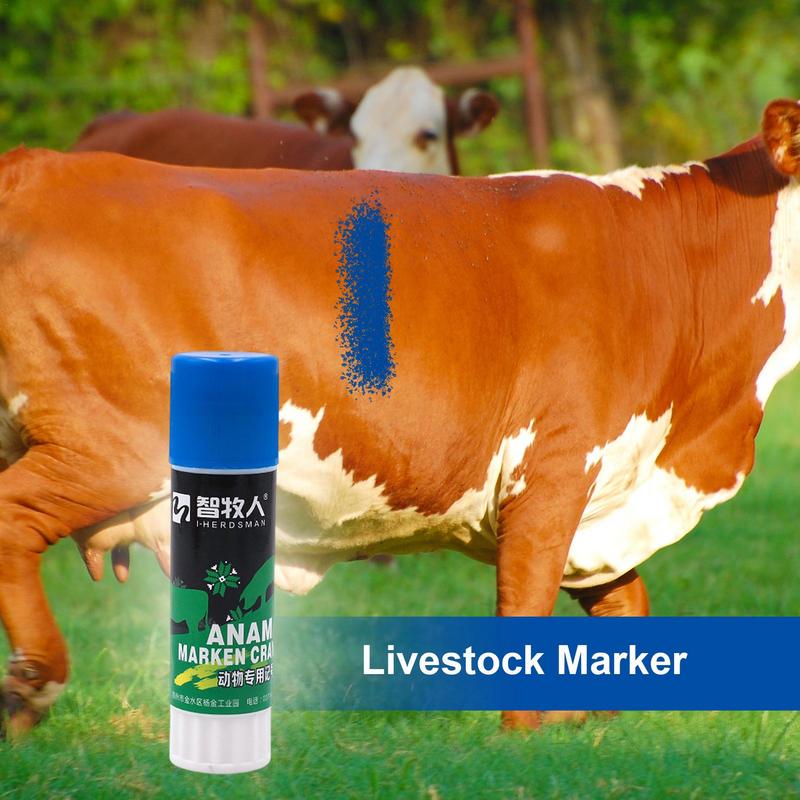 1 Piece Livestock Marking Crayon Wax Marker Pencil for Pig Cow Goat Sheep Horse Donkey Farming Supplies