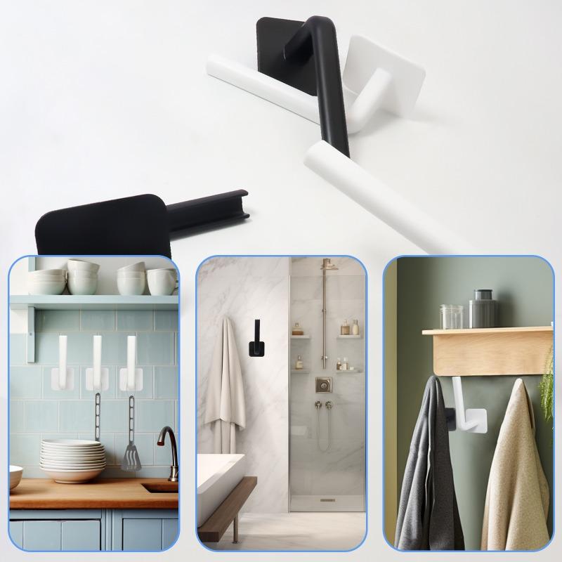 Mini Coat Racks Multipurpose Bedroom Cabinet Clothes Hangers Hook Wall Mounted Hat Bag Shawl Toy Clothing Organizers Hanger Rack