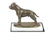 Staffordshire Bull Terrier, Staffik, Staffi Iii - Statuetka Psa, Figurka Na Białej Podstawie, Trofeum Na Wystawę Psów Marki Art-Dog