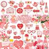 Mother's Day Party Photo Props Photography Paper Picture Frame and Accessories Party Supplies for Family Gathering