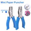 2Pcs 3/6mm Handheld Hole Punch Creative Punch Plier Single Hole Punching Machine  Craft Scrapbook