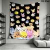 K-pop Skzoo Pattern Home Decor Tapestry, Wall Hanging, Decorative RV Wall Cloth.SGT0917102