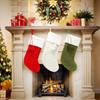 Christmas Stockings Socks Santa Snowman Hanging Xmas Tree Ornaments Decor New Year Gift