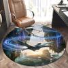 Avatar Inspired Fantasy World Chair Mat   Round Carpet for Home Decor, Office Use, Gift Idea   Fits s0197b