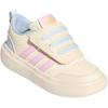Adidas Park St Ac Comfortable Slip Resistant Durable Rebound Warm Low Top Casual Shoes Kids sneaker Beige KI4109