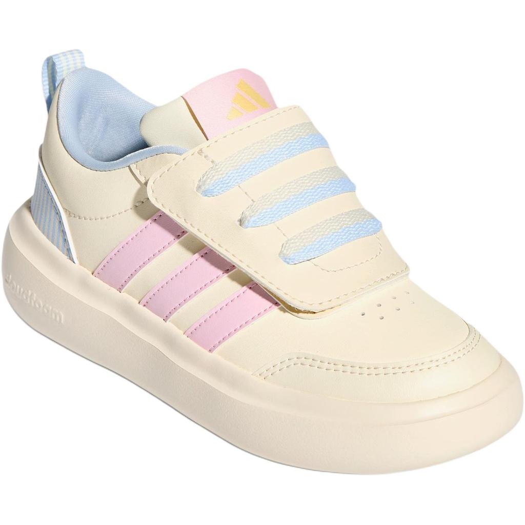 Adidas Park St Ac Comfortable Slip Resistant Durable Rebound Warm Low Top Casual Shoes Kids sneaker Beige KI4109