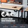 Werkbank Arbeitstisch Werkbank Werkstatttisch mit Steckdose 1361kg
