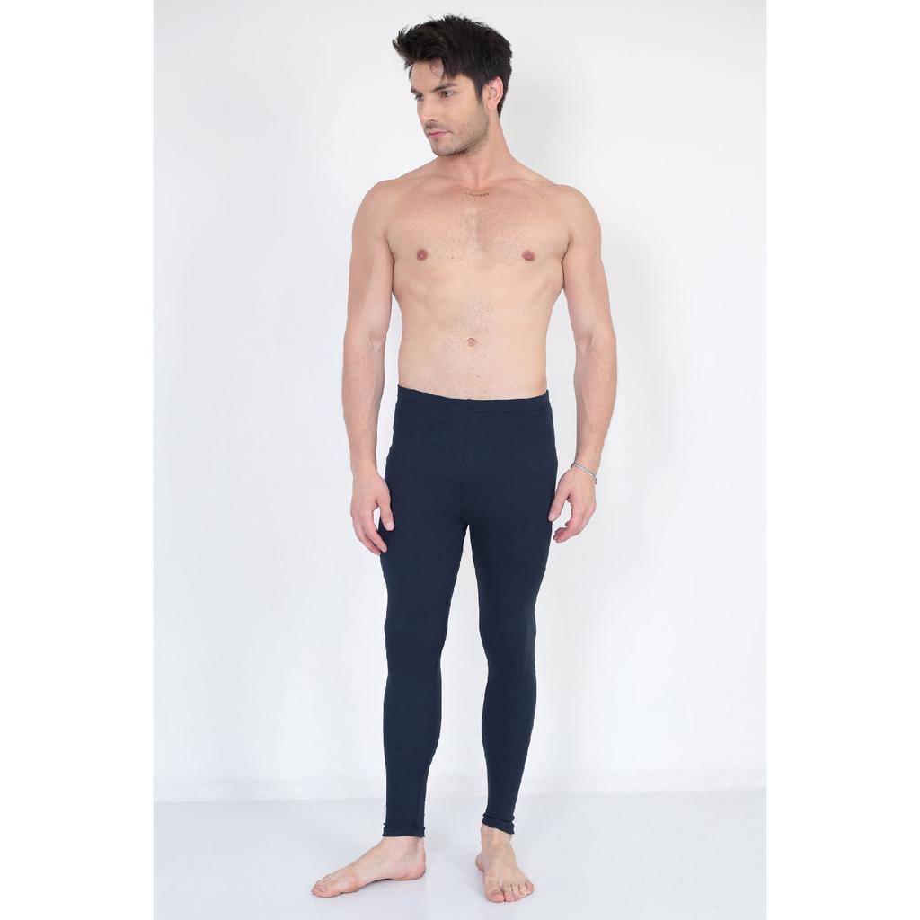 Erhabene Thermounterwäsche | Unisex Thermostrumpfhose aus Baumwolle Schwarz