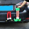 Christmas Striped Fabric Hanging Ornament Christmas Tree Decoration Plush Santa Claus Elf Legs Home Hanging Ornament  Car Decor