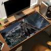 Esports Bloodborne Mouse Pad Battle Warrior Mousepad XL Desk Mat Non Slip Rubber Base Soft Fabric Game Room Desk Mouse Pad