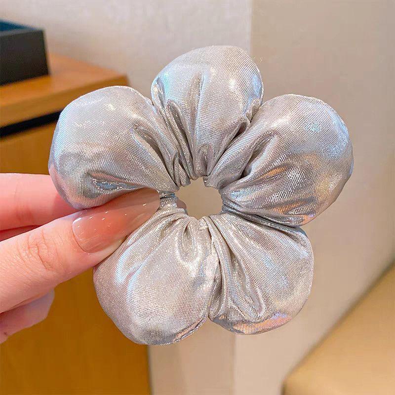 2Pcs Headwear Ornament Super Cute Flower Scrunchies Children Girl Kid Elastic Hair Band Accessories Tie Hair Ring Rope Headdress