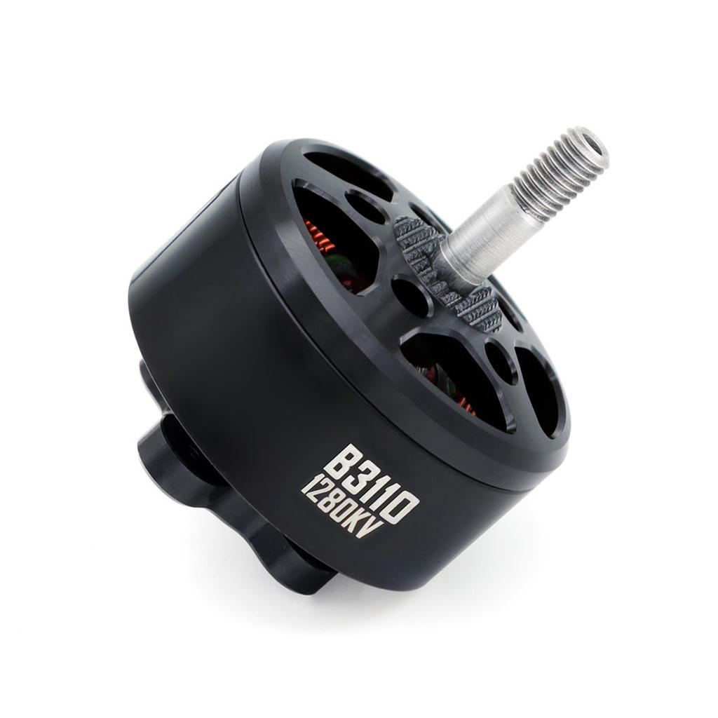 14 Pole Brushless Motor with M5 Shaft, 18AWG Silicone Wire 250mm for Remote Control FPV Quadcopter 1280KV