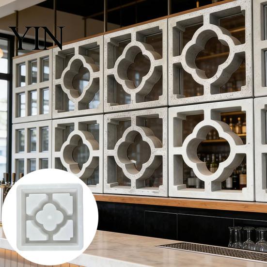 Outdoor Floor Tile DIY Kit Plastic Stepping Stones Mold, Reusable Concrete Mold for Garden Walkway Path Maker, Durable Casting Personalized
