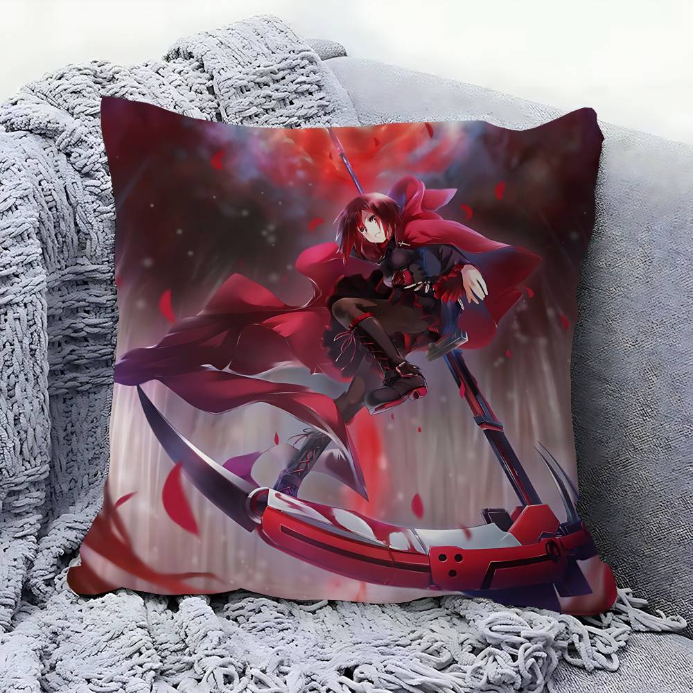 

Cartoon Animation Rose Cushion Cover Car Throw Pillow Case For Sofa Car Christmas Gift 40x40cm 45x45cm 12x12Inch