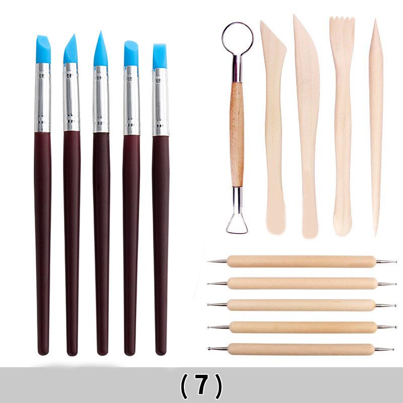 Cross-Border Polymer Clay Tool Set: Impression Remover, Carving Knife & Dotting Pen